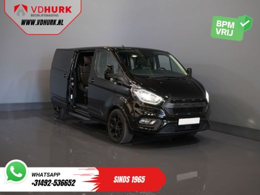 Ford Transit Custom 2.0 TDCI 130 pk Aut. L2 Trend BPM VRIJ! DC Dubbel Cabine 2x Schuifdeur/ Leder/ Elek.Stoel/ Raptor... ActivLease financial lease