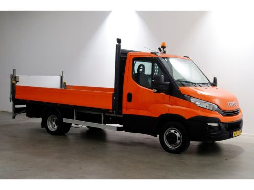 Iveco Daily 35C14 136pk Euro6 Open Laadbak met laadklep en trekhaak 3500kg 10-2018 ActivLease financial lease