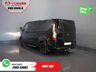 Ford Transit Custom 2.0 TDCI 130 pk Aut. L2 Trend BPM VRIJ! DC Dubbel Cabine 2x Schuifdeur/ Leder/ Elek.Stoel/ Raptor...