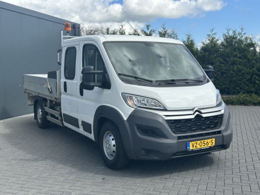 Citroën Jumper 2.2 HDI 150 PK PICK UP / 3 ZIJDIGE KIPPER / L4 MAXI / 1e EIG. / 7 PERS. DUBBEL CABINE / AIRCO / N... ActivLease financial lease