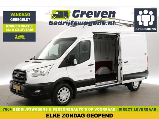 Ford Transit 350 2.0 TDCI L3H3 Airco Cruise PDC 3 Persoons 2xSchuifdeur Imperiaal Trekhaak Ford Transit 350 2.0 TDCI L3H3 Airco Cruise PDC 3 Persoons 2xSchuifdeur Imperiaal Trekhaak