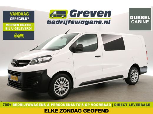 Opel Vivaro 2.0 CDTI L3H1 | Dubbele Cabine | 6 Persoons | Airco Cruise Carplay Camera Trekhaak Navi PDC Opel Vivaro 2.0 CDTI L3H1 | Dubbele Cabine | 6 Persoons | Airco Cruise Carplay Camera Trekhaak Navi PDC