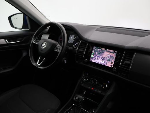 Skoda Kodiaq 1.5 TSI 150 PK DSG AUT. *RACE BLUE METALLIC* + WEGKLAPBARE TREKHAAK 1800 KG ActivLease financial lease