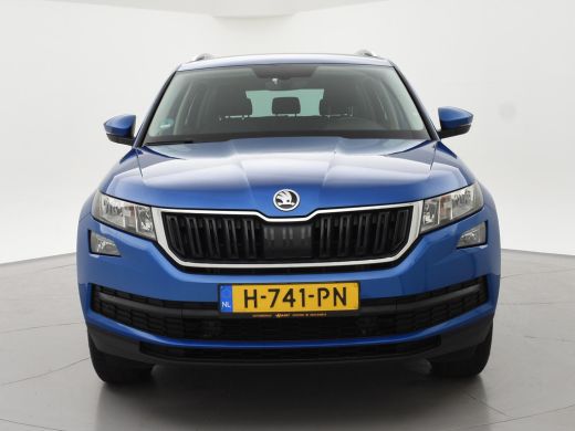 Skoda Kodiaq 1.5 TSI 150 PK DSG AUT. *RACE BLUE METALLIC* + WEGKLAPBARE TREKHAAK 1800 KG ActivLease financial lease