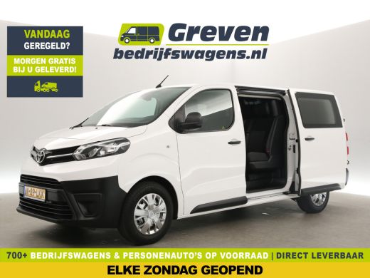 Toyota ProAce 2.0 D-4D L3H1 | Dubbele Cabine | 6 Persoons | Airco Cruise 2xSchuifdeur PDC Elektrpakket Trekhaak Toyota ProAce 2.0 D-4D L3H1 | Dubbele Cabine | 6 Persoons | Airco Cruise 2xSchuifdeur PDC Elektrpakket Trekhaak