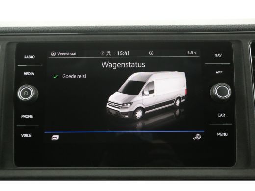 Volkswagen Crafter 30 2.0 TDI L3H3 | BPM Vrij | 3000KG Trekgew. 140PK Airco Cruise Carplay Navi PDC 3 Persoons Elekt... ActivLease financial lease