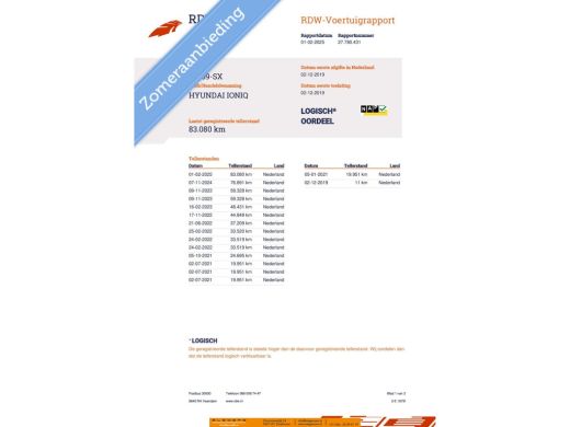 Hyundai IONIQ Premium EV 38 kWh Mooie dealer auto ActivLease financial lease