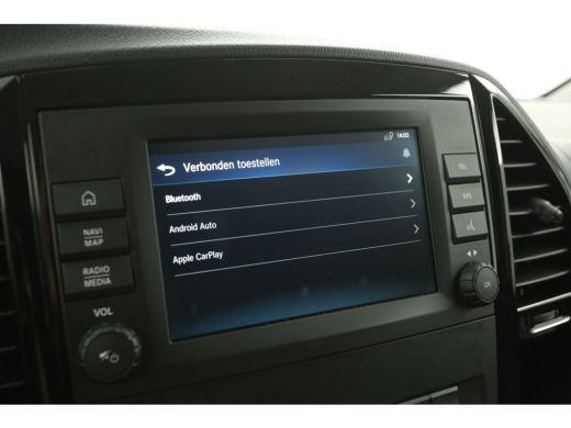 Mercedes-Benz Vito 114 CDI Lang Automaat Airco Cruise Camera Carplay 3 Persoons Navi Elektrpakket Trekhaak ActivLease financial lease