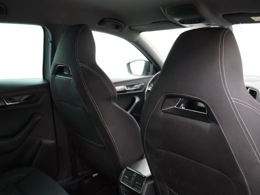 Skoda Karoq 1.5 TSI ACT 150 PK DSG AUT. SPORTLINE STEEL GREY + VIRTUAL COCKPIT | TREKHAAK | CAMERA | ADAPTIVE... ActivLease financial lease
