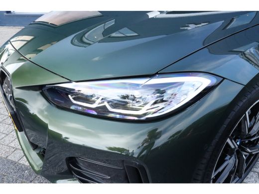 BMW i4 eDrive40 High Executive 84 kWh M-Sport Sanremo Grün | HUD | Camera | Carplay | Trekhaak | Elektri... ActivLease financial lease