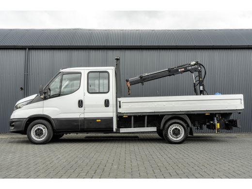 Iveco Daily 35S18D 375 | 3.0 180PK | Hiab 013 | 3.5T Trekgewicht | Automaat | Climate | Camera | Euro 6 ActivLease financial lease