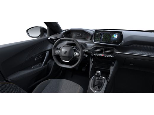 Peugeot 2008 Style | Climate Control | Dashboard in zacht materiaal met carboneffect en hoogglans zwarte siers... ActivLease financial lease