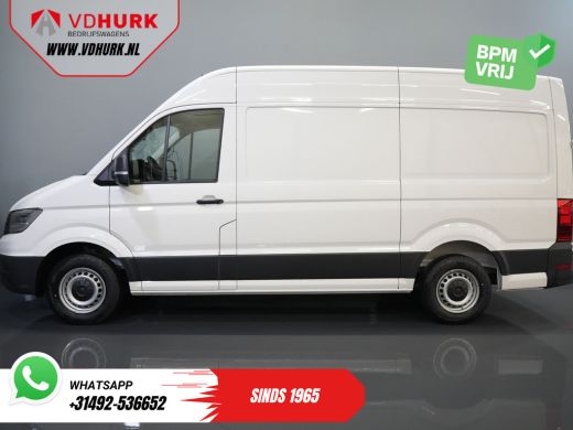 Volkswagen Crafter 35 140 pk DSG Aut. L3H3 BPM VRIJ! LED/ Virtual Cockpit/ Camera/ Cruise/ Carplay/ Gev.Stoel ActivLease financial lease