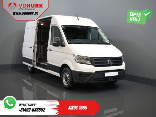 Volkswagen Crafter 35 140 pk DSG Aut. L3H3 BPM VRIJ! LED/ Virtual Cockpit/ Camera/ Cruise/ Carplay/ Gev.Stoel ActivLease financial lease