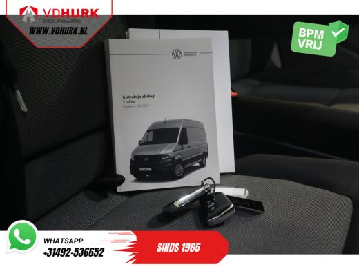 Volkswagen Crafter 35 2.0 TDI 140 pk DSG Aut. L3H3 BPM VRIJ! LED/ Virtual Cockpit/ Camera/ Cruise/ Carplay/ Gev.Stoel ActivLease financial lease