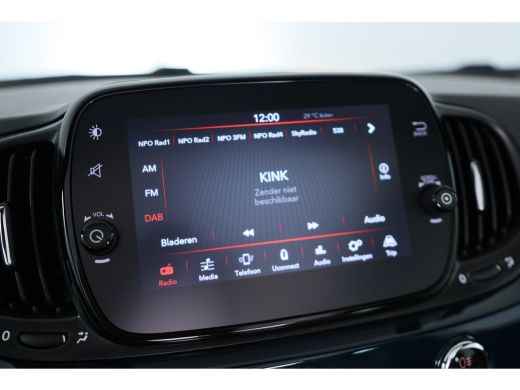 Fiat 500C 1.0 Hybrid Dolcevita | Dealer Onderhouden! | Navi by App | Airco | Cruise | Lichtmetalen Velgen |... ActivLease financial lease