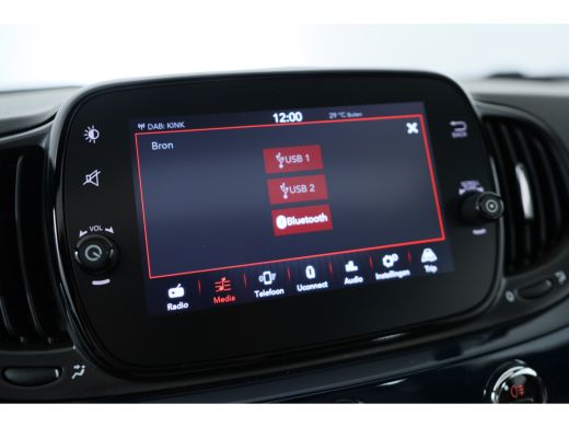 Fiat 500C 1.0 Hybrid Dolcevita | Dealer Onderhouden! | Navi by App | Airco | Cruise | Lichtmetalen Velgen |... ActivLease financial lease