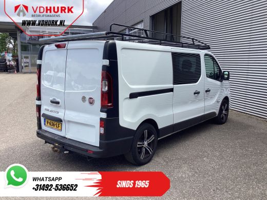 Fiat Talento 1.6 MJ 125 pk L2 DC Dubbel Cabine EXPORT ONLY Airco/ Android/ Camera/ Imperiaal ActivLease financial lease