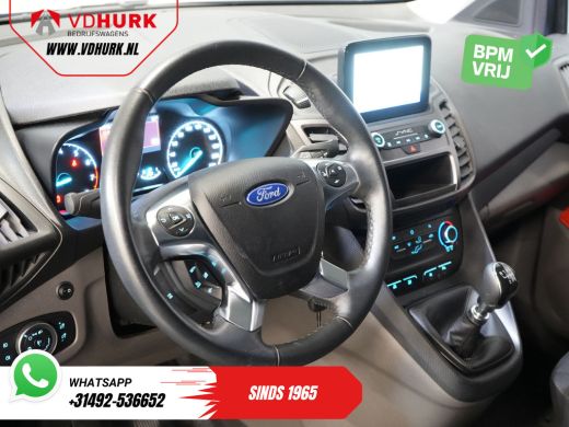 Ford Transit Connect 1.0 100 pk BENZINE L2 Limited BPM VRIJ! Carplay/ Imperiaal/ Cruise/ Camera/ PDC/ Cruise ActivLease financial lease