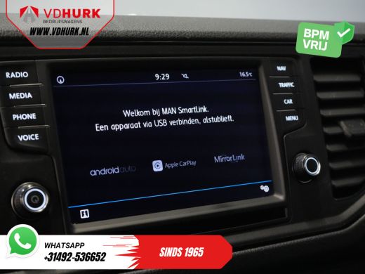 MAN TGE 2.0 TDI L3H2 BPM VRIJ! 3 Pers./ 2.5t Trekverm./ Carplay/ Betimmerd/ Cruise/ Navi/ Camera ActivLease financial lease