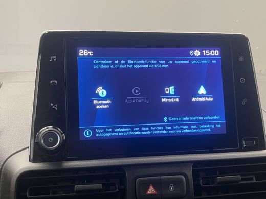Peugeot Partner 1.5 BlueHDi 100 S&S L1 | Dodehoek camera | Achteruitrijcamera | Navi by app | Airco | Cruise cont... ActivLease financial lease