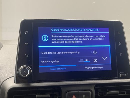 Peugeot Partner 1.5 BlueHDi 100 S&S L1 | Dodehoek camera | Achteruitrijcamera | Navi by app | Airco | Cruise cont... ActivLease financial lease