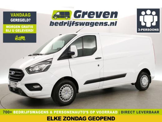 Ford Transit Custom 300 2.0 TDCI L2H1 Airco Cruise Carplay Navigatie PDC 3 Persoons Elektrpakket Trekhaak Ford Transit Custom 300 2.0 TDCI L2H1 Airco Cruise Carplay Navigatie PDC 3 Persoons Elektrpakket Trekhaak