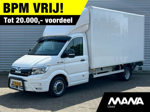 MAN TGE 3.160 Bakwagen Laadklep Nieuw BPM VRIJ Dhollandia Trekhaak Leer MAN TGE 3.160 Bakwagen Laadklep Nieuw BPM VRIJ Dhollandia Trekhaak Leer