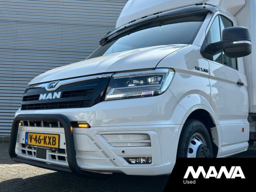 MAN TGE 3.160 Bakwagen Laadklep Nieuw BPM VRIJ Dhollandia Trekhaak Leer ActivLease financial lease