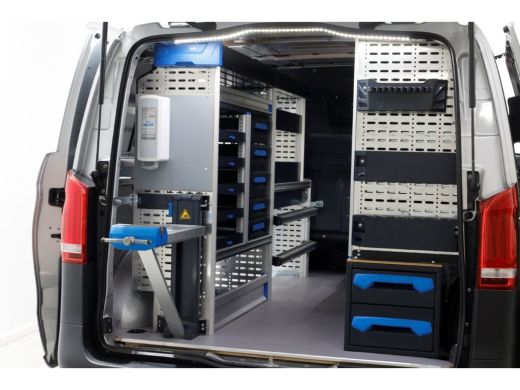 Mercedes-Benz Vito 114 CDI 136pk Compact 9G Automaat 2x Schuifdeur/LED/Camera/Inrichting 04-2022 ActivLease financial lease