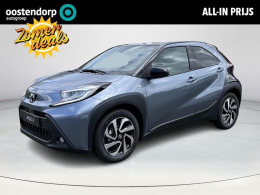 Toyota Aygo 1.0 VVT-i MT Pulse | Celestite Grey met zwart dak | Nieuw uit voorraad leverbaar | Toyota Aygo 1.0 VVT-i MT Pulse | Celestite Grey met zwart dak | Nieuw uit voorraad leverbaar |