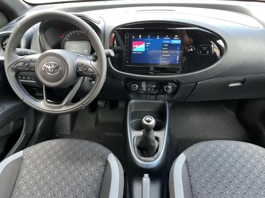 Toyota Aygo 1.0 VVT-i MT Pulse |  Celestite Grey met zwart dak | Nieuw uit voorraad leverbaar | ActivLease financial lease