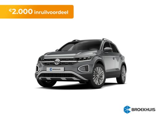 Volkswagen T-Roc Life Edition Inclusief €2000,- inruilvoordeel | 'App-Connect' draadloze smartphone integratie | B...