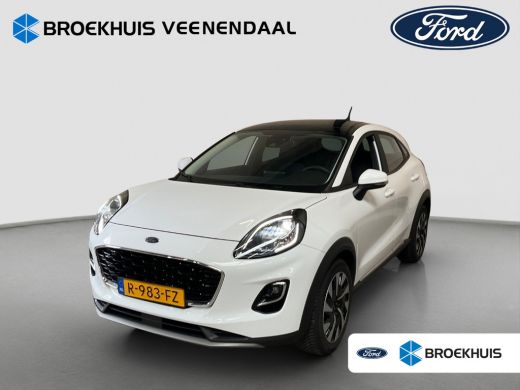 Ford Puma 1.0 Hybrid Titanium | Panoramadak | Cruise Control | Navigatie | Airco | Apple Carplay/Android Au...