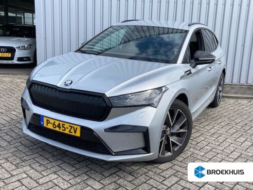 Skoda Enyaq iV 80 Sportline Dodehoekdetectie | Warmte pomp | Keyless | Matrix koplampen | App connect | Park ass... Skoda Enyaq iV 80 Sportline Dodehoekdetectie | Warmte pomp | Keyless | Matrix koplampen | App connect | Park ass...
