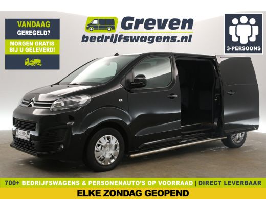 Citroën Jumpy 2.0 BlueHDI L2H1 360Camera 2xSchuifdeur Airco Carplay Cruise PDC 3 Persoons Stoelverwarming Citroën Jumpy 2.0 BlueHDI L2H1 360Camera 2xSchuifdeur Airco Carplay Cruise PDC 3 Persoons Stoelverwarming