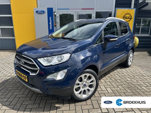 Ford EcoSport 1.0 125PK Titanium | STOEL-, STUUR- EN VOORRUIT VERWARMING| PARKEERSENSOREN| CRUISE CONTROL| AIRC... Ford EcoSport 1.0 125PK Titanium | STOEL-, STUUR- EN VOORRUIT VERWARMING| PARKEERSENSOREN| CRUISE CONTROL| AIRC...