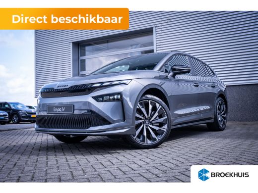Skoda Enyaq iV Sportline | Business Upgrade pakket - Advanced | Elektrisch verstelbare bestuurdersstoel met gehe... Skoda Enyaq iV Sportline | Business Upgrade pakket - Advanced | Elektrisch verstelbare bestuurdersstoel met gehe...
