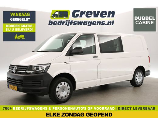 Volkswagen Transporter 2.0 TDI L2H1 Dubbele Cabine Airco Cruise 6 Persoons Elektrpakket Sidebar Trekhaak Volkswagen Transporter 2.0 TDI L2H1 Dubbele Cabine Airco Cruise 6 Persoons Elektrpakket Sidebar Trekhaak