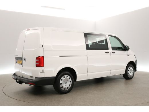 Volkswagen Transporter 2.0 TDI L2H1 Dubbele Cabine Airco Cruise 6 Persoons Elektrpakket Sidebar Trekhaak ActivLease financial lease