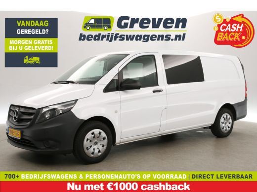 Mercedes-Benz Vito 116 CDI Extra Lang | DC | 5-Zits | Airco | Camera | Carplay | Cruise | Navigatie Mercedes-Benz Vito 116 CDI Extra Lang | DC | 5-Zits | Airco | Camera | Carplay | Cruise | Navigatie
