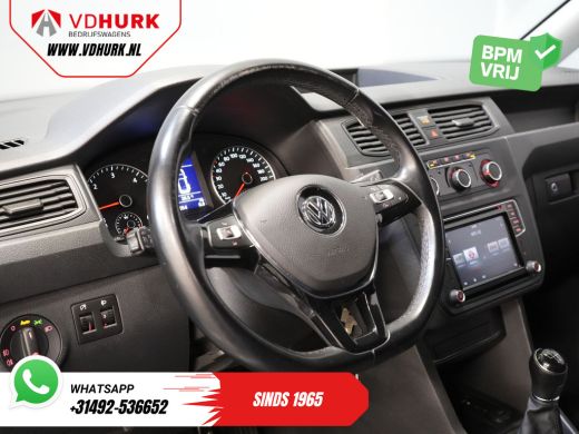 Volkswagen Caddy 1.6 TDI 100 pk BPM VRIJ! NL Auto/ Navi/ Cruise/ Airco/ Trekhaak ActivLease financial lease