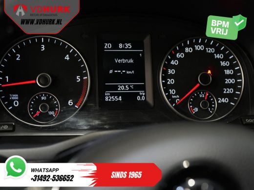 Volkswagen Caddy 1.6 TDI 100 pk BPM VRIJ! NL Auto/ Navi/ Cruise/ Airco/ Trekhaak ActivLease financial lease