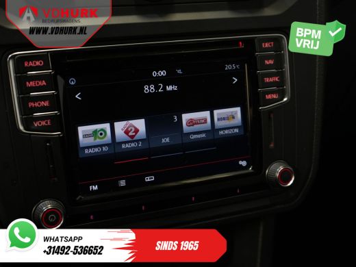Volkswagen Caddy 1.6 TDI 100 pk BPM VRIJ! NL Auto/ Navi/ Cruise/ Airco/ Trekhaak ActivLease financial lease