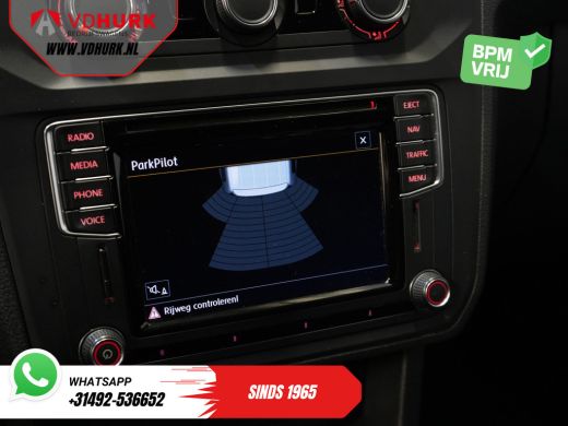 Volkswagen Caddy 1.6 TDI 100 pk BPM VRIJ! NL Auto/ Navi/ Cruise/ Airco/ Trekhaak ActivLease financial lease