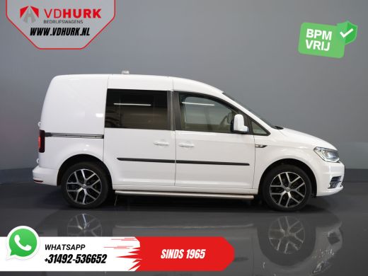 Volkswagen Caddy 2.0 TDI 100 pk Aut. Exclusive Edition BPM VRIJ! NL Auto/ Adapt. Cruise/ Xenon/ Leder/ Alarm III/ ... ActivLease financial lease