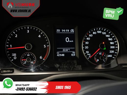 Volkswagen Caddy 2.0 TDI 100 pk Aut. Exclusive Edition BPM VRIJ! NL Auto/ Adapt. Cruise/ Xenon/ Leder/ Alarm III/ ... ActivLease financial lease