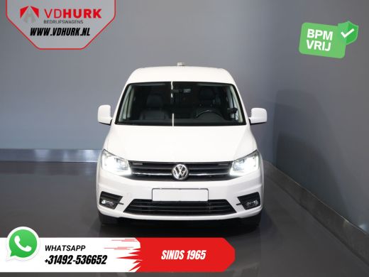 Volkswagen Caddy 2.0 TDI 100 pk Aut. Exclusive Edition BPM VRIJ! NL Auto/ Adapt. Cruise/ Xenon/ Leder/ Alarm III/ ... ActivLease financial lease