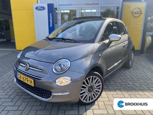 Fiat 500C 1.2 Lounge | APPLE CARPLAY/ANDROID AUTO| CLIMATE CONTROL| CRUISE CONTROL| PARKEERSENSOREN| LICHTM...