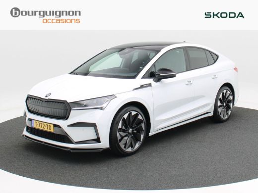 Skoda Enyaq Coupe 180 Pk Sportline 60 | Panorama Dak | Full LED | Maxton Design | Camera | Elektrische Stoelen | St...